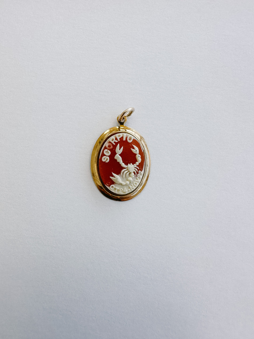 Vintage Cameo Zodiac Charms