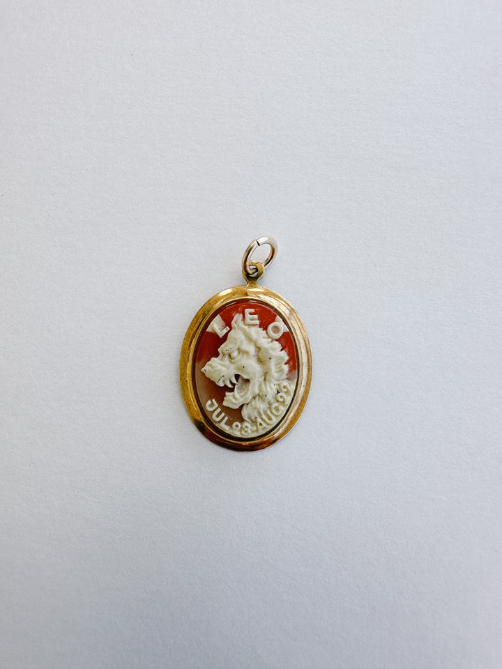 Vintage Cameo Zodiac Charms