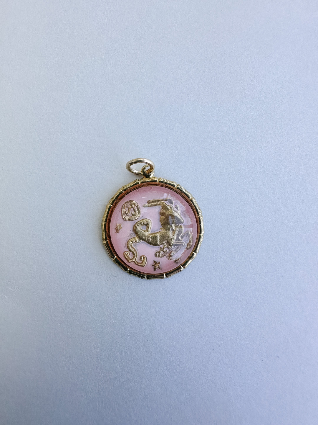 Vintage Glass Zodiac Charms - Medium