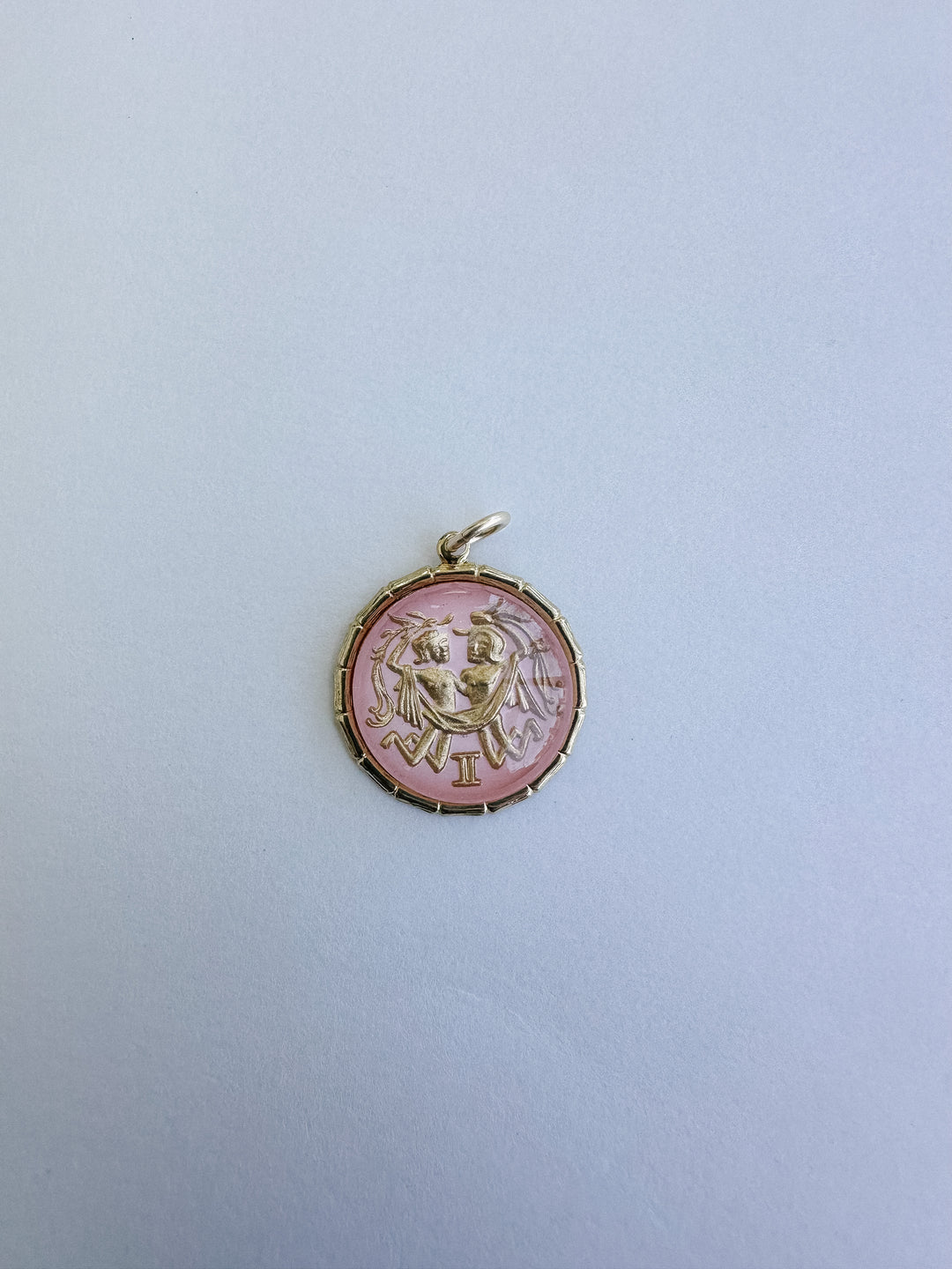 Vintage Glass Zodiac Charms - Medium