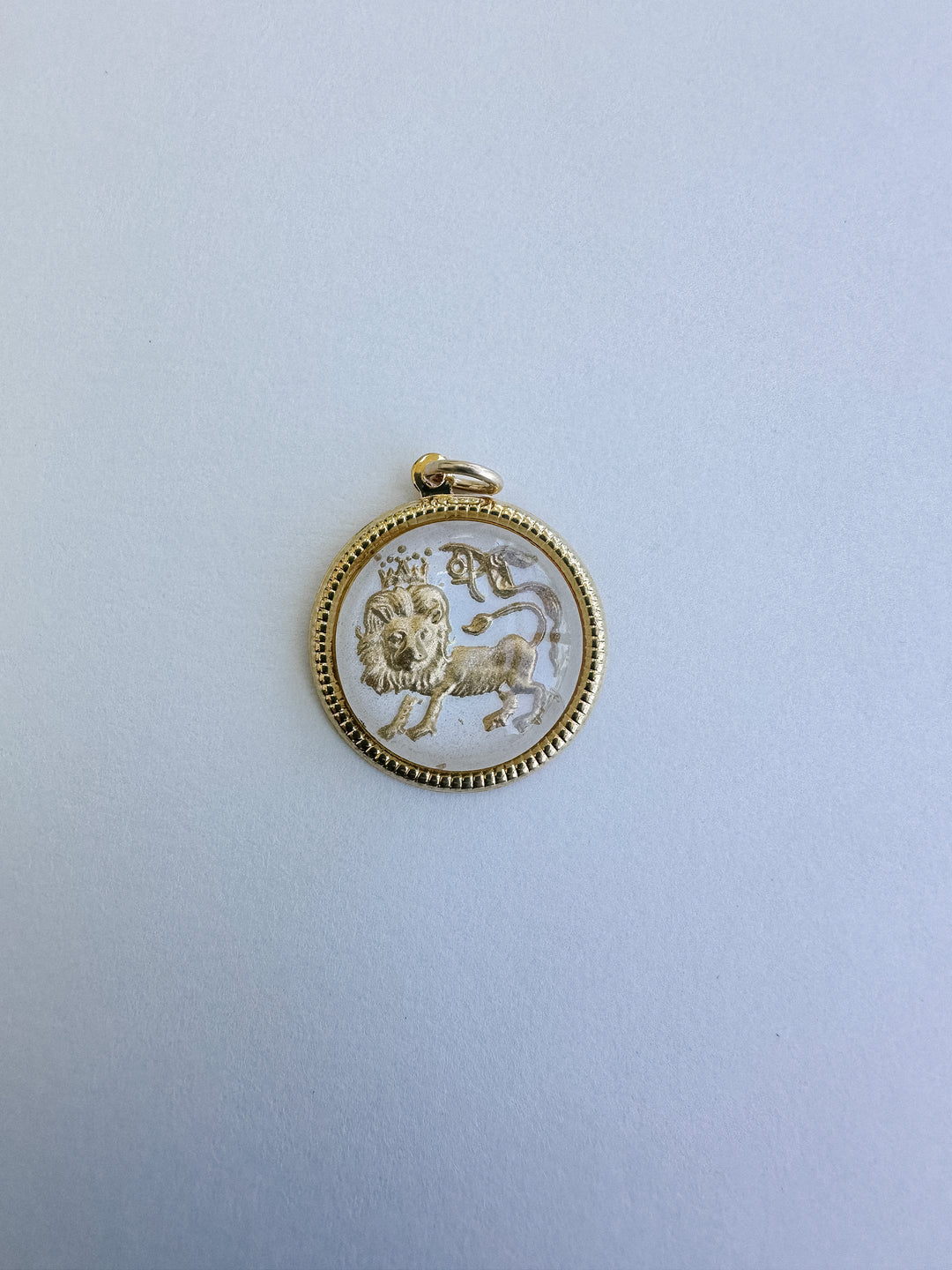Vintage Glass Zodiac Charms - Medium