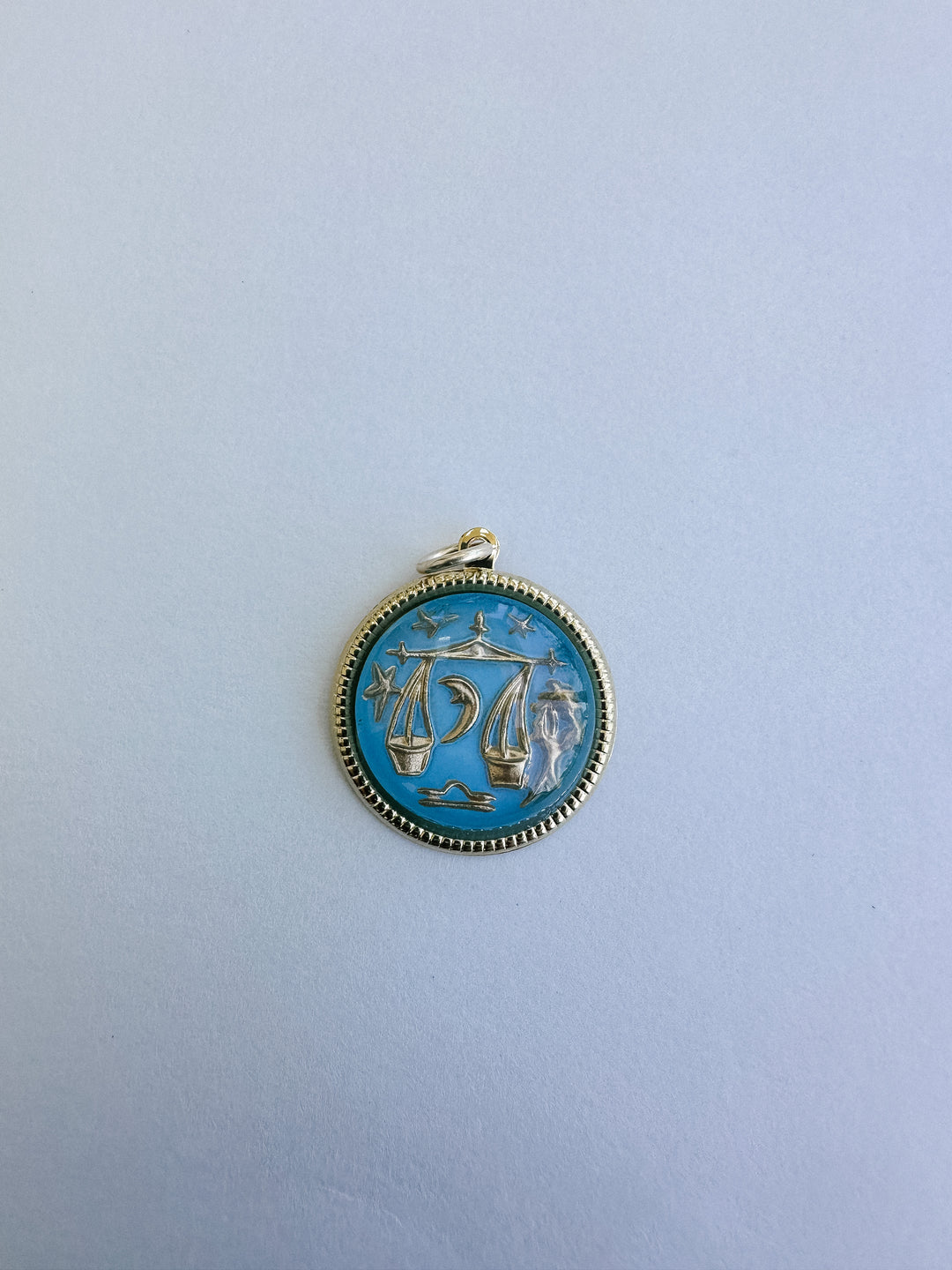 Vintage Glass Zodiac Charms - Medium