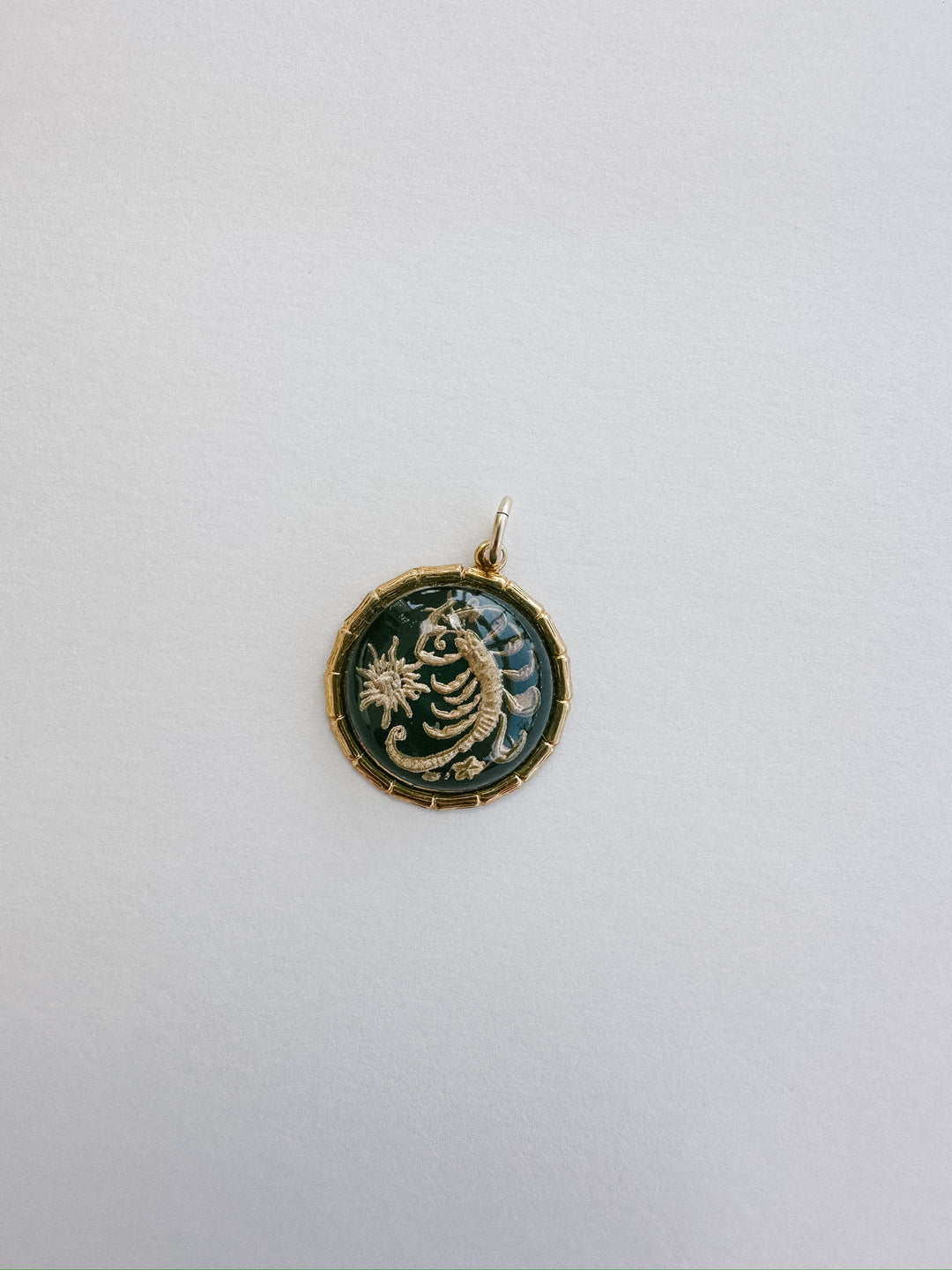 Vintage Glass Zodiac Charms - Medium
