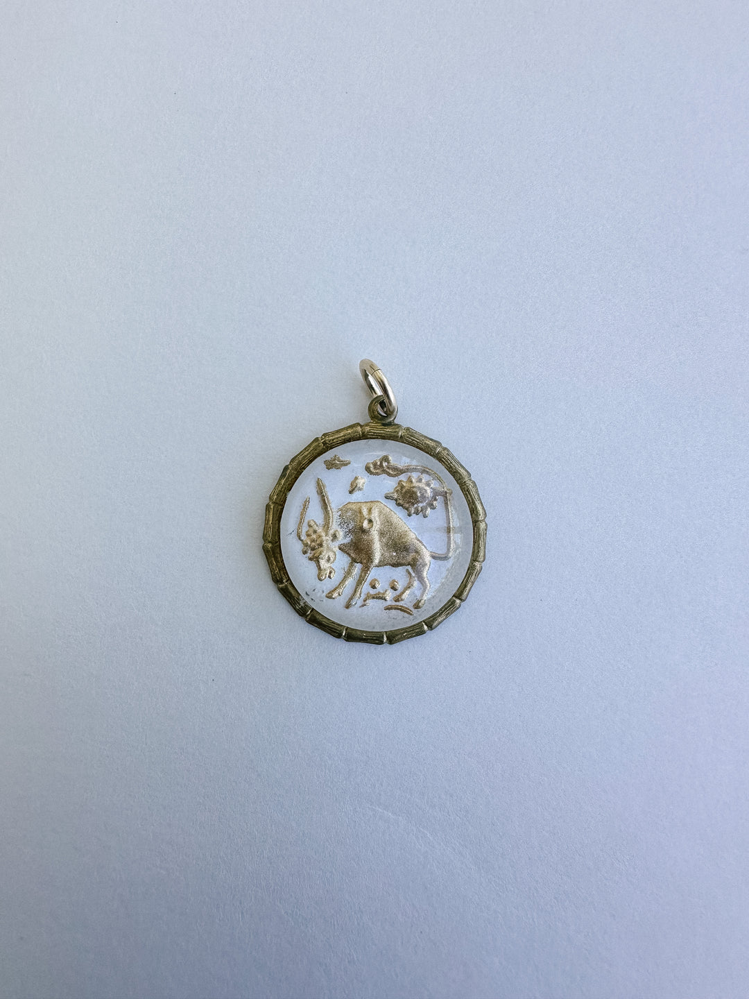 Vintage Glass Zodiac Charms - Medium