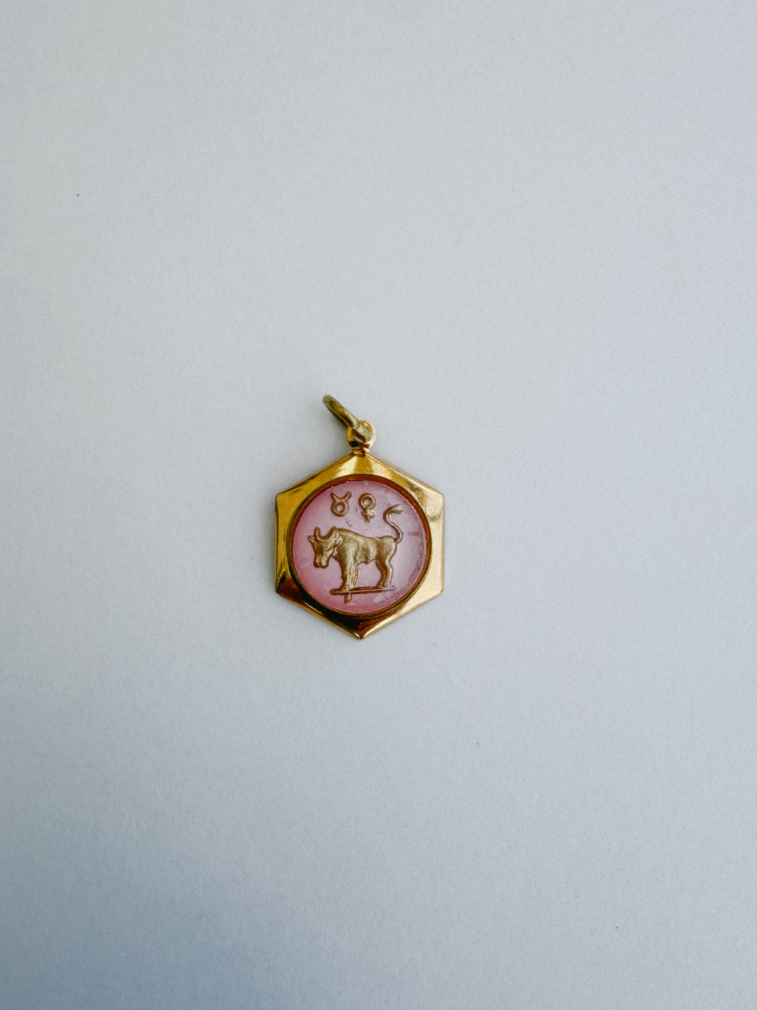 Vintage Glass Zodiac Charms - Small