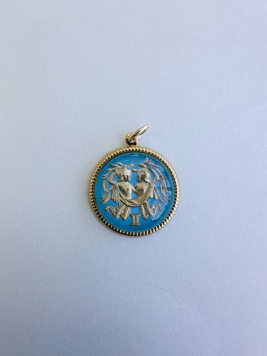 Vintage Glass Zodiac Charms - Medium