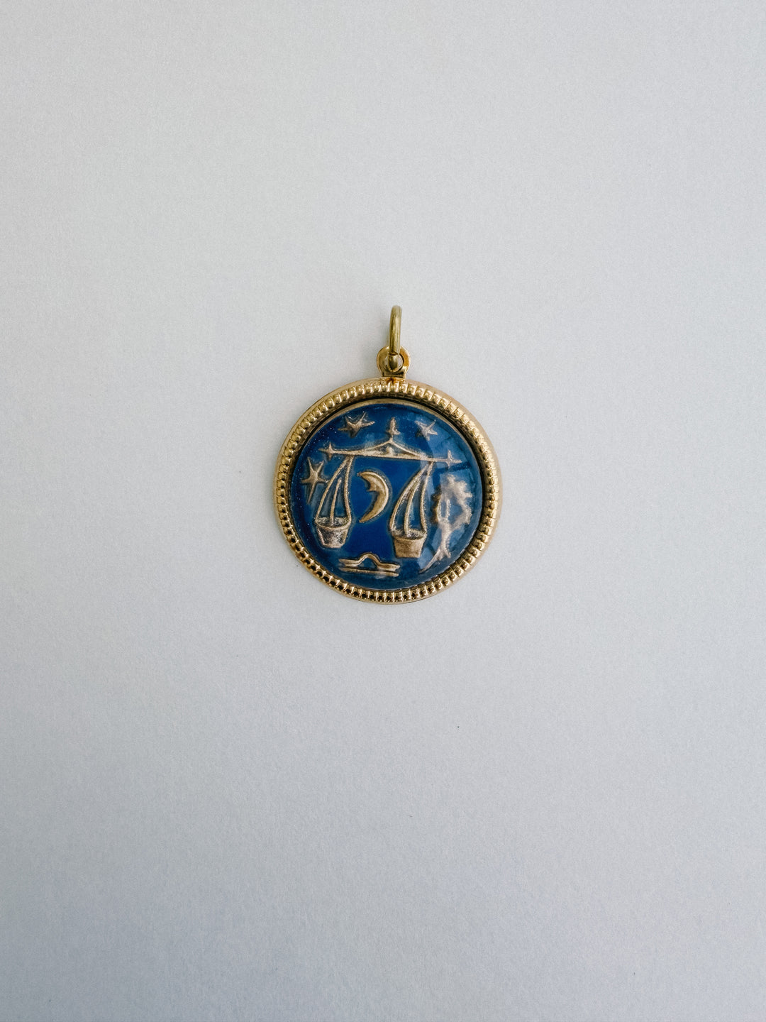 Vintage Glass Zodiac Charms - Medium
