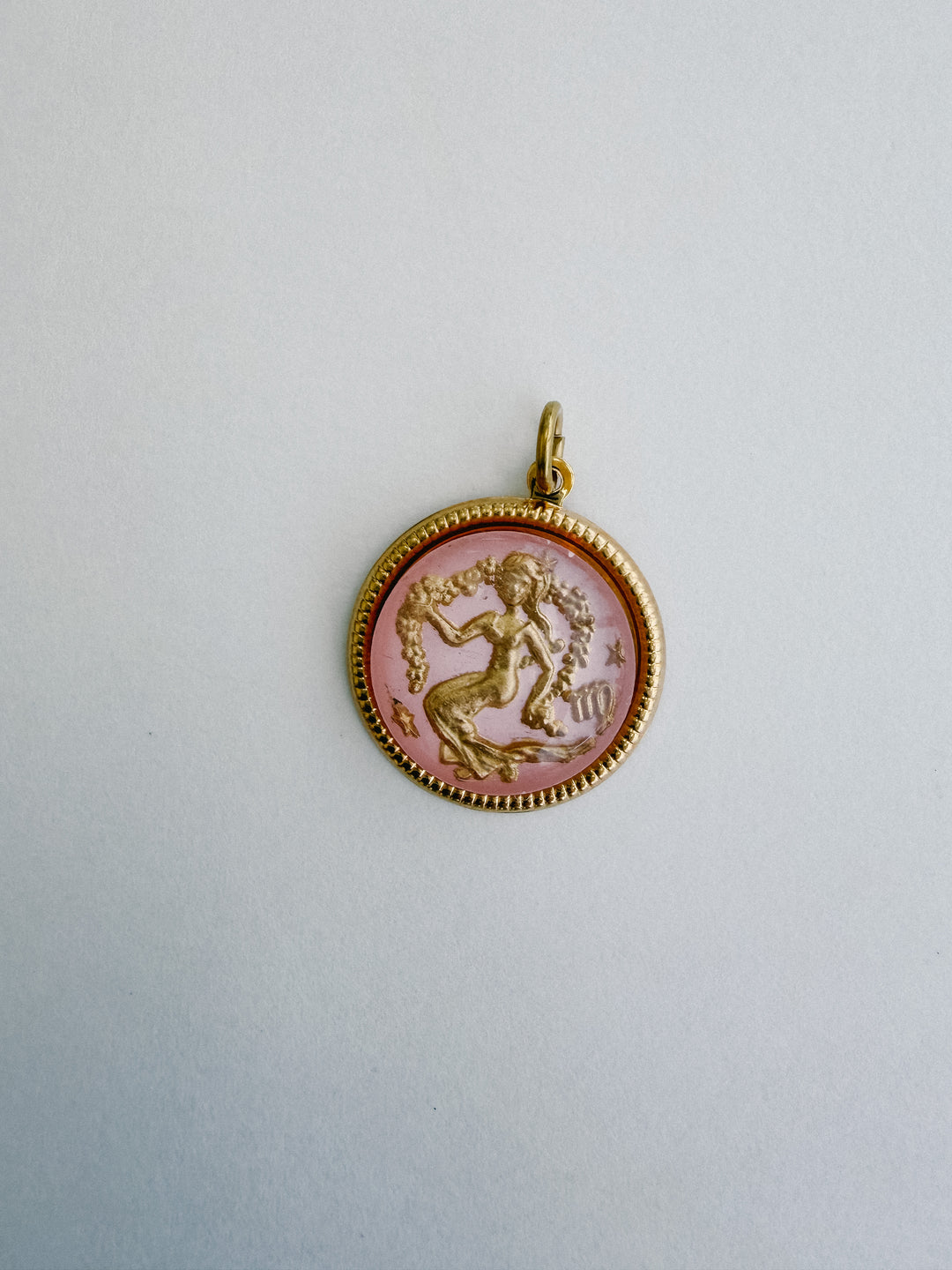 Vintage Glass Zodiac Charms - Medium