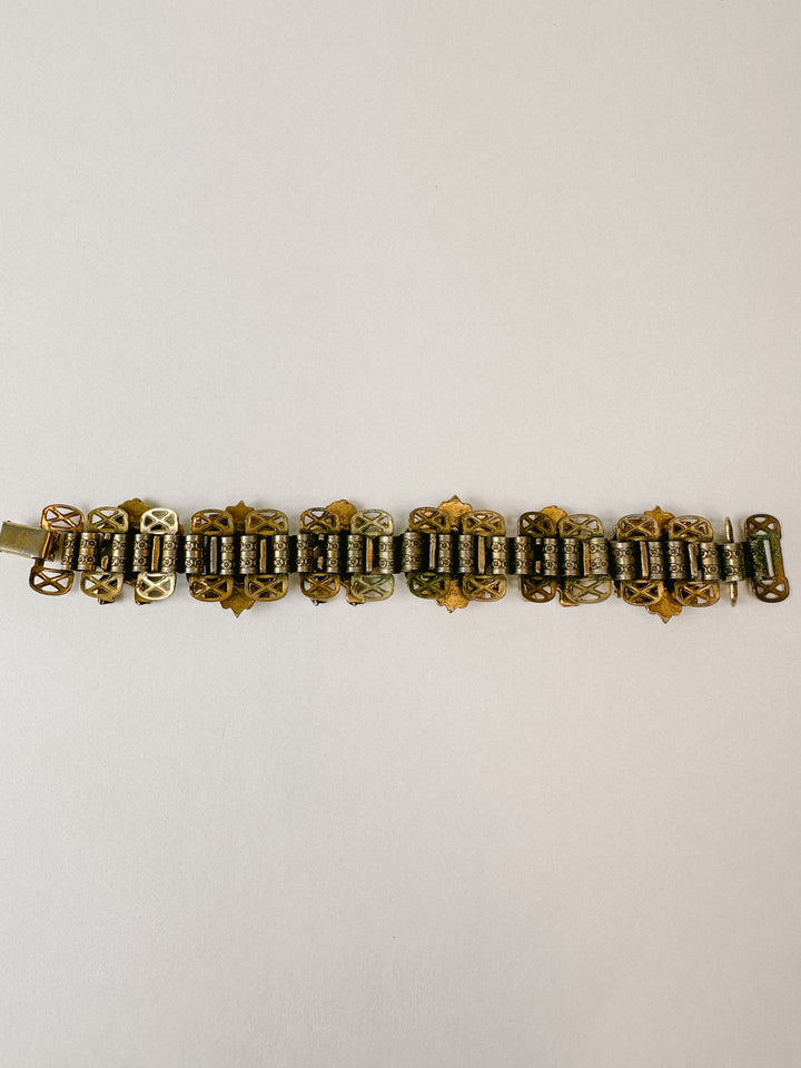 Vintage Lion Soldier Bracelet