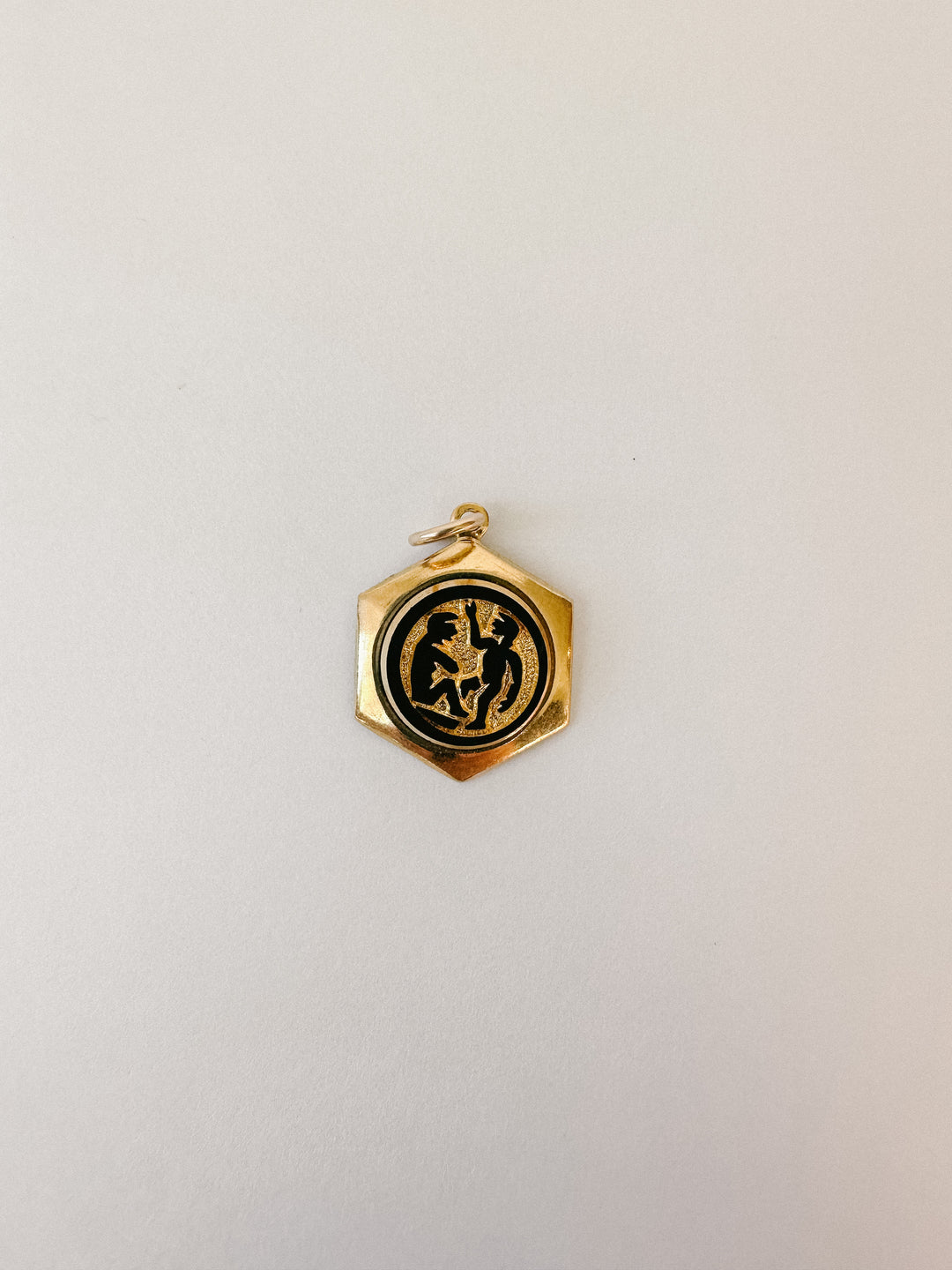 Vintage Zodiac Brass Charms