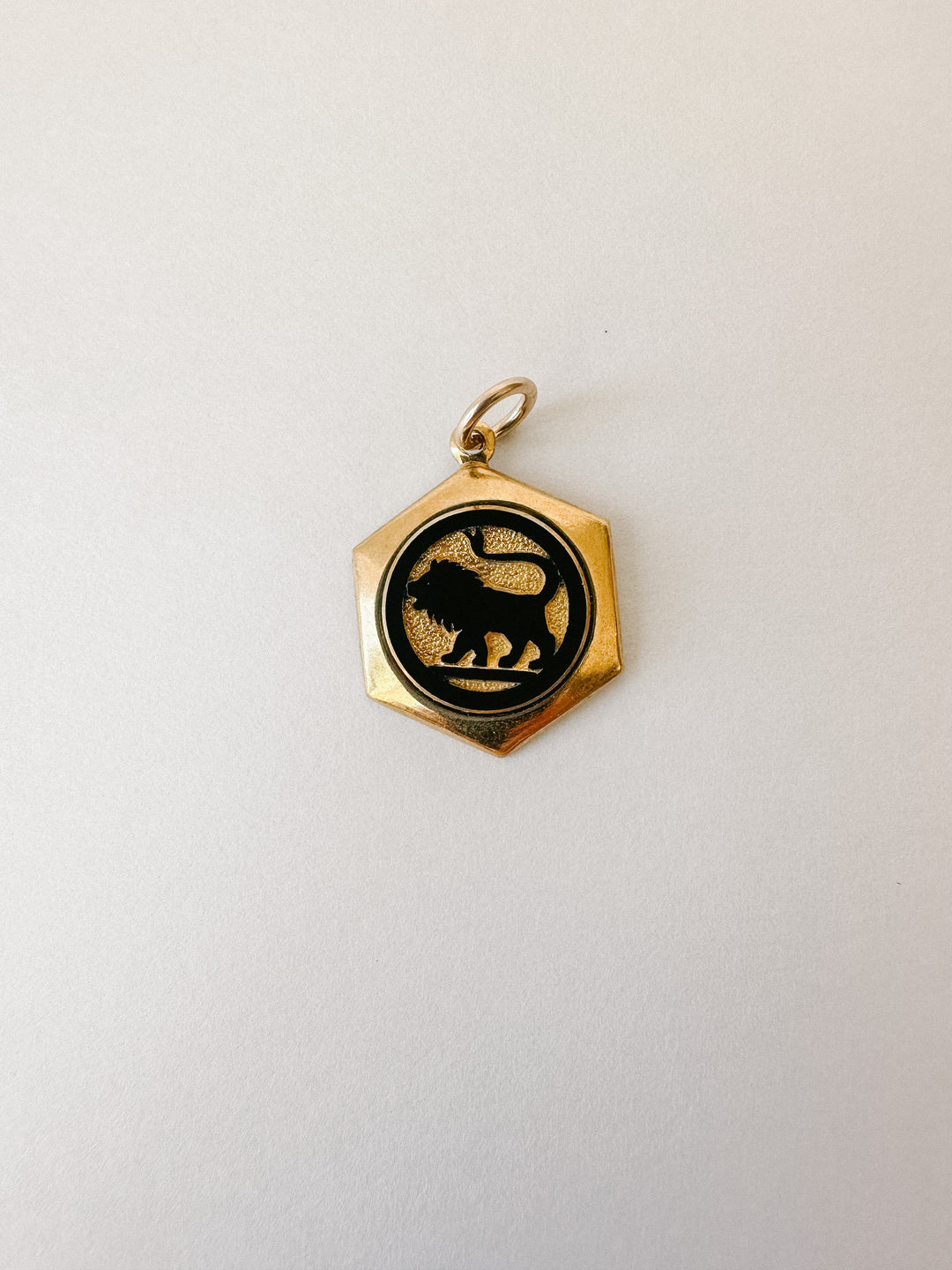 Vintage Zodiac Brass Charms