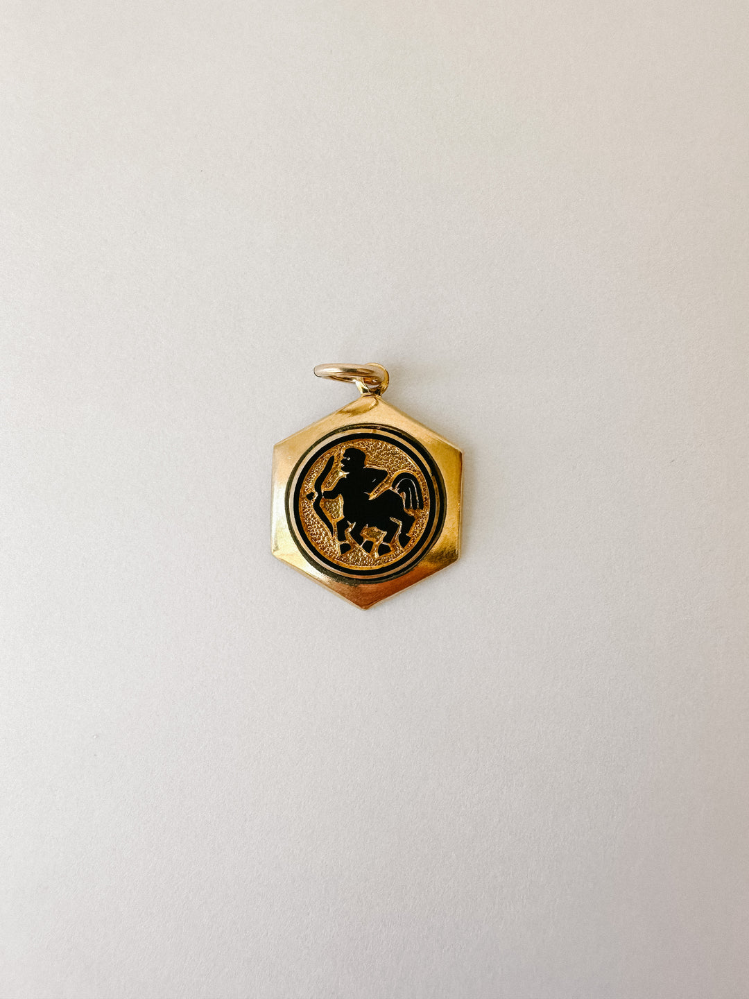 Vintage Zodiac Brass Charms