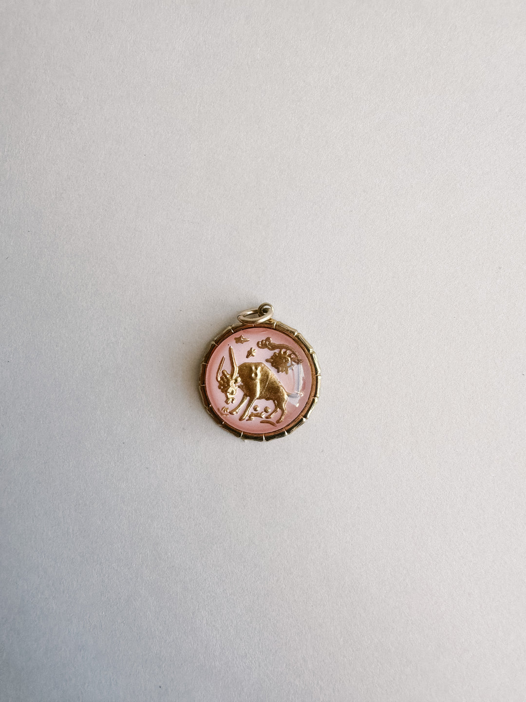 Vintage Glass Zodiac Charms - Medium