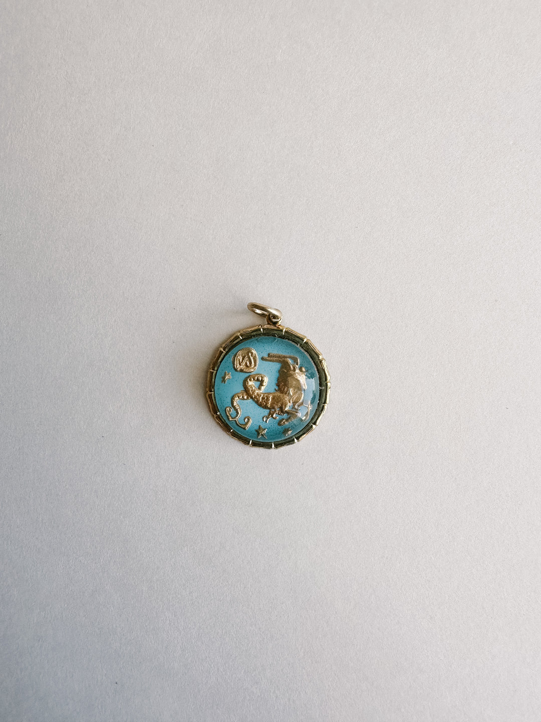 Vintage Glass Zodiac Charms - Medium