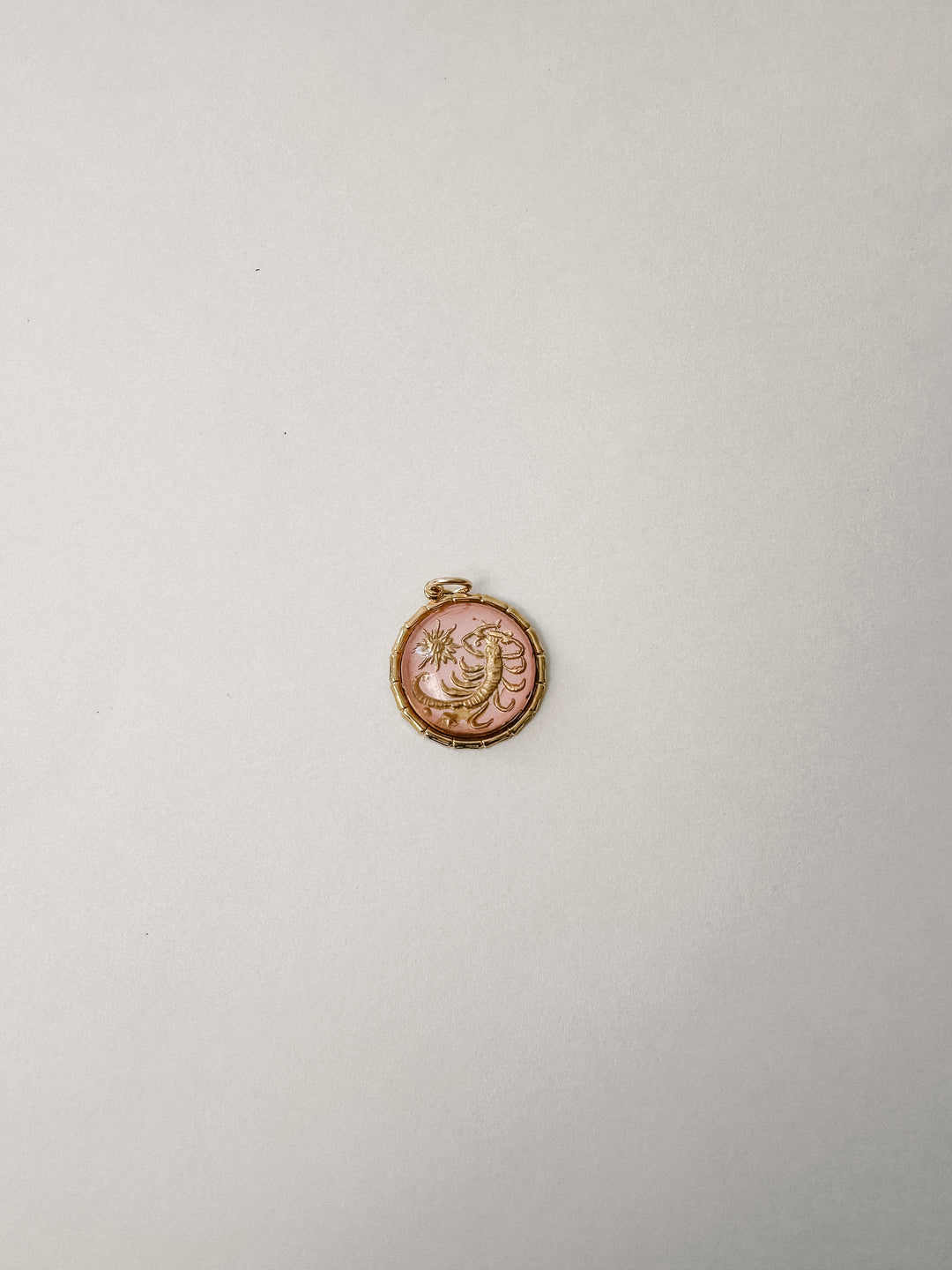 Vintage Glass Zodiac Charms - Medium