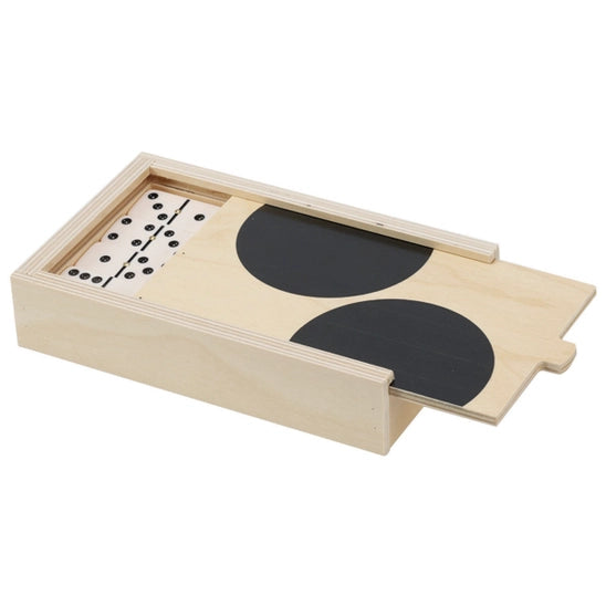 Domino Set - Big Dot (Black/Natural)