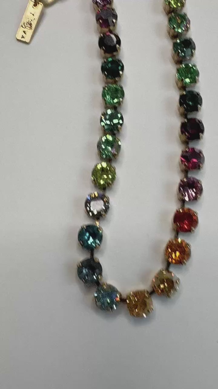 Oakland Crystal Necklace - Earth, Wind, Fire