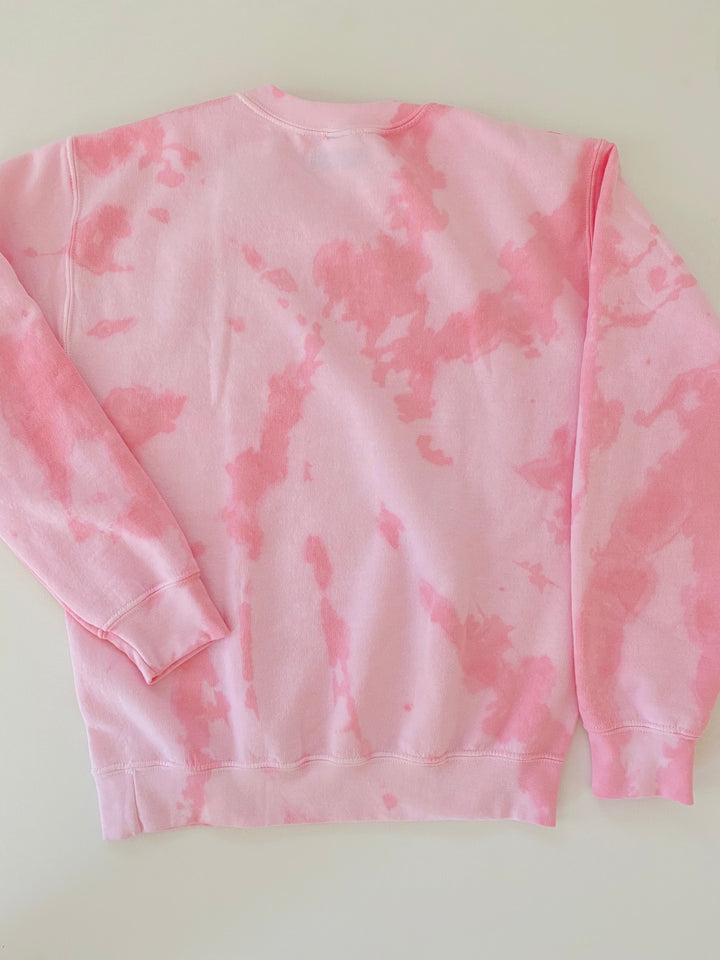 Pink Tye Dye - Exclusive Tie Dye & Dip Dye Sweatshirts